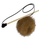 Удочка-Дразнилка GoSi для кошек "Пушистик из натуральной норки"