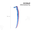 Игрушка Mr.Kranch для собак "Змейка" с карманами под лакомство, 96см зелёная