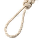 Игрушка Mr.Kranch для собак Жгут из каната 45*8 см, натуральный