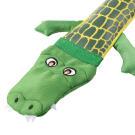 Игрушка Mr.Kranch Крокодил с пищалкой для собак Зеленая, 65см