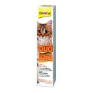 Паста GIMCAT ANTIHAIRBALL DUO-PASTE 50гр для кошек с эффектом выведения шерсти сыр + солод