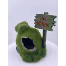 Декорация Marlin Aquarium "Рыбалка запрещена, кувшин" для аквариума, 9,4*6*9,5см