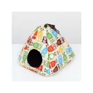 Домик LOORI вигвам для грызунов Совы, 17*17*17см