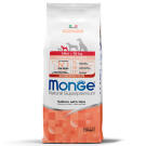 7,5кг Корм Monge Puppy&Junior Mini SP Monoprotein Salmon/Rice для щенков мелких пород с 2 месяцев с Лососем и рисом