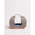 Сумка-переноска LOORI "Аurora" Серо-рыжая, 32*22*23см