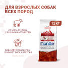 12кг Корм Monge Dog SP Monoprotein Adult Lamb/Rice для взрослых собак всех пород c Ягненком, рисом и картофелем
