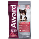 1,5кг Корм Award SPECIAL CARE Toy Breed Support для взрослых собак мелких и миниатюрных пород со свежим мясом Ягненка