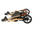 Коляска прогулочная Mr.Kranch с амортизацией для собак и кошек до 20кг, Разноцветная