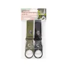 Держатели Следопыт подвесные для пластиковых бутылок 2шт, Чёрный и Зелёный