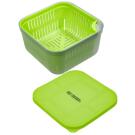 Коробка для прикормки с вентилируемой крышкой и лотком Feeder Concept BAIT BOX 170*170*95мм