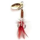 Блесна вращающаяся Lucky John SPIN X ROUND 01 CR, 3,5г