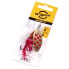 Блесна вращающаяся Lucky John SPIN X LONG 04 GR, 9г