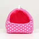 Домик-шалаш LOORI для грызунов Розовый, 17*22*17см