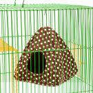 Домик-вигвам LOORI для грызунов Коричневый, 17*17*17см