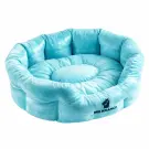 Лежанка Mr.Kranch для собак круглая Голубая 60*50*21см