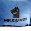 Лежанка Mr.Kranch для собак круглая размер Синяя 50*40*20см