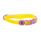 Ошейник Triol "Лимонная черника" из биотана Жёлтый M, 20*340-490мм