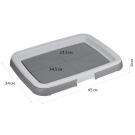 Лоток IDEA для собак под пеленку Капучино, 45*34см