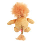 Игрушка Gigwi PLUSH FRIENDZ для собак Лев с пищалкой, 10см