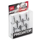 Крючки-тройники Lucky John PREDATOR серия LJH234 004, 8шт