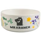 Миска керамическая Mr.Kranch для собак Цветы Прованса Васильковая, 420мл