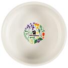 Миска керамическая Mr.Kranch для собак Цветы Прованса Васильковая, 420мл