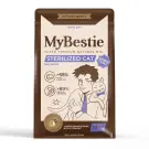 1,5кг Корм MyBestie Sterelized для стерилизованных кошек и кастрированных котов с Лососем
