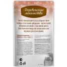 4*35г Лакомство "Деревенские лакомства" для кошек крем-суп из Морского угря