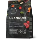 3кг Корм Grandorf Dog Fresh Adult Medium & Maxi для взрослых собак средних и крупных пород с Ягненком и бататом