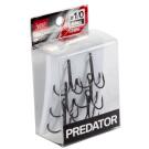 Крючки-тройники Lucky John PREDATOR серия LJH234 001/0, 6шт