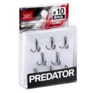Крючки-тройники Lucky John PREDATOR серия LJH234 010, 8шт