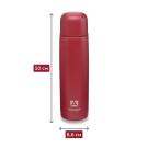 Термос Арктика бытовой вакуумный питьевой Гранат, 1000мл