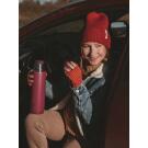 Термос Арктика бытовой вакуумный питьевой Вишня, 1000мл