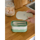 Ланч-бокс Арктика Зелёный/Бежевый, 1350мл