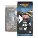 1кг Корм Belcando Puppy Gravy для щенков всех пород до 4 месяцев и для молодых собак мелких пород старше этого возраста с Птицей