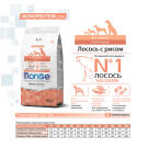 2,5кг Корм Monge Dog SP Monoprotein Adult Salmon/Rice для взрослых собак всех пород с Лососем и рисом