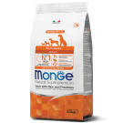 2,5кг Корм Monge Dog SP Monoprotein Adult Duck/Rice для взрослых собак всех пород с Уткой и рисом (дефект упаковки)