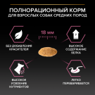 3кг Корм PRO PLAN для взрослых собак средних пород с чувствительной кожей с Лососем и Рисом (срок до 25.08.2026)