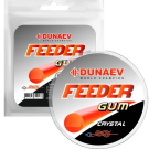 Фидерная резина Dunaev Feeder Gum Clear 0.6mm