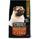 0,8кг Корм Farmina Cibau Sensitive Lamb Mini для взрослых собак мелких пород с чувствительным пищеварением с Ягнёнком