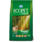 12кг Корм Farmina Ecopet Natural Puppy MEDIUM для щенков средних пород, беременных и кормящих собак