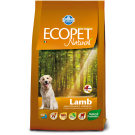 12кг Корм Farmina Ecopet Natural Lamb Mini для взрослых собак мелких пород с Ягнёнком