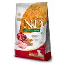 2,5кг Корм Farmina N&D Ancestral Grain Dog Chicken & Pomegranate Puppy Mini низкозерновой для щенков мелких пород, беременных и кормящих собак с Курицей и гранатом