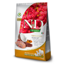 2,5кг Корм Farmina N&D Grain Free Quinoa Dog Skin & Coat Quail/Coconut беззерновой для взрослых собак для здоровья кожи и шерсти с Перепелом, кокосом и киноа