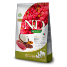 2,5кг Корм Farmina N&D Grain Free Quinoa Dog Skin & Coat Duck & Coconut беззерновой для взрослых собак для здоровья кожи и шерсти с Уткой, киноа и кокосом