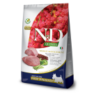0,8кг Корм Farmina N&D Grain Free Quinoa Dog Digestion Lamb, Fennel Adult Mini беззерновой для взрослых собак мелких пород для поддержки пищеварения с Ягненком, киноа и фенхель