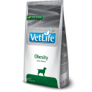 12кг Корм Farmina Vet Life Dog Obesity диета для взрослых собак при ожирении