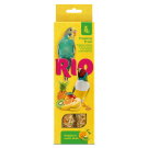 2*40гр RIO Sticks Tropical Fruit палочки для волнистых попугаев и экзотических птиц с тропическими фруктами