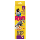 2*75гр RIO Sticks Honey and Nuts палочки для средних попугаев с медом и орехами