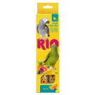 2*90гр RIO Sticks Fruit and Berries палочки для попугаев с фруктами и ягодами